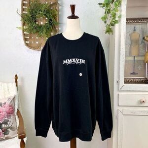 NWOT LGND Supply Co. MMXVIII Embroidered Oversized Crewneck Sweatshirt